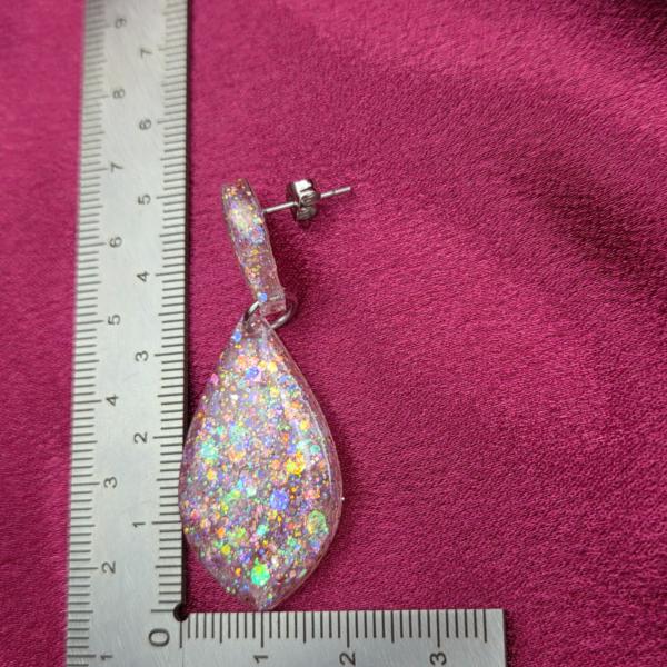 Epoxy oorbellen 'subtiel'