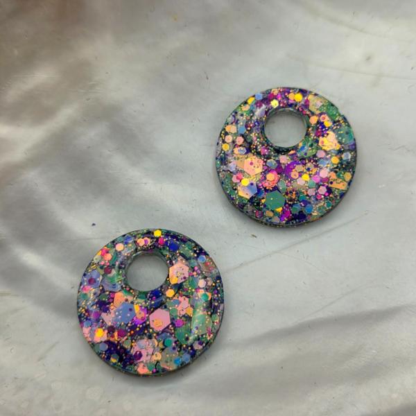 Epoxy hangers voor creolen - rond - meerdere varianten beschikbaar