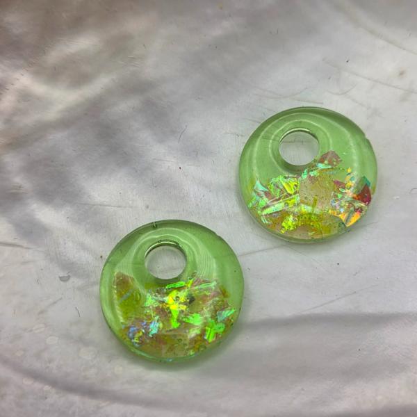 Epoxy hangers voor creolen - rond - meerdere varianten beschikbaar