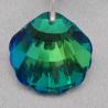 Thumbnail for 925 zilveren oorbellen met XL kristallen schelphanger