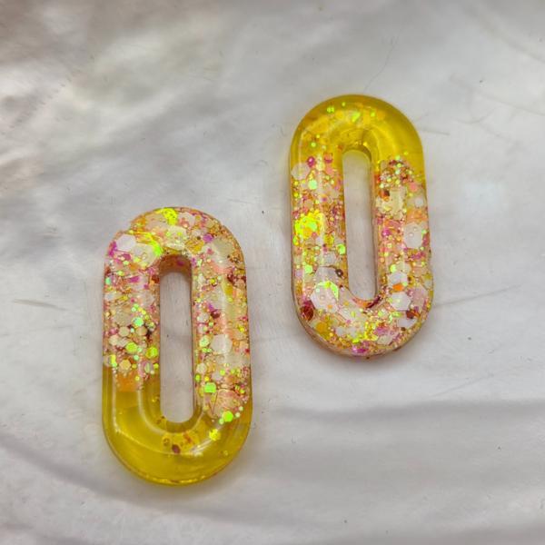Epoxy hangers voor creolen - ovaal - meerdere varianten beschikbaar