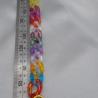 Thumbnail for Acryl schakelarmband met vergulde onderdelen - multicolor