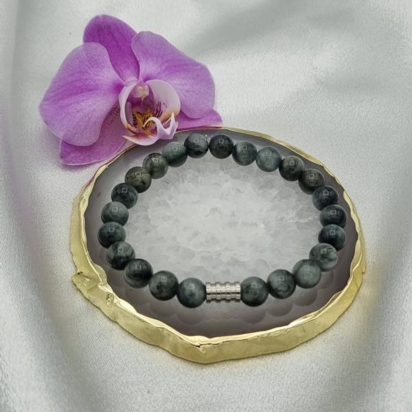 Handgemaakte herenarmband Eagle eye